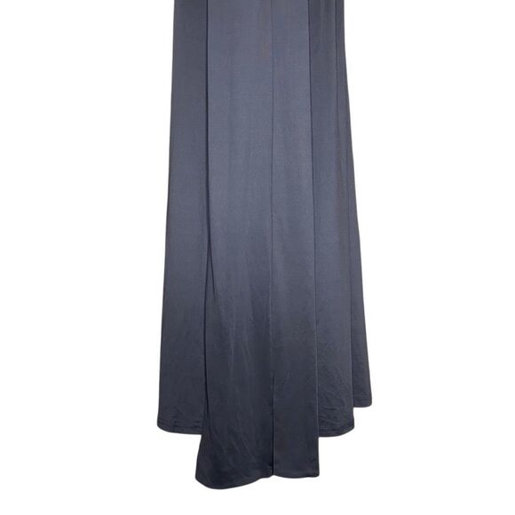 NWT Choies Gray Sleeveless Maxi Wrap Long Dress Size S Open Back Cocktail Party - Picture 8 of 11